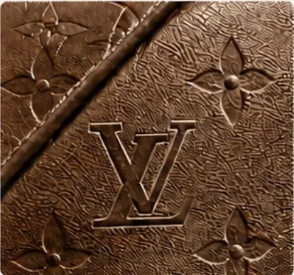 Louis Vuitton texture detail